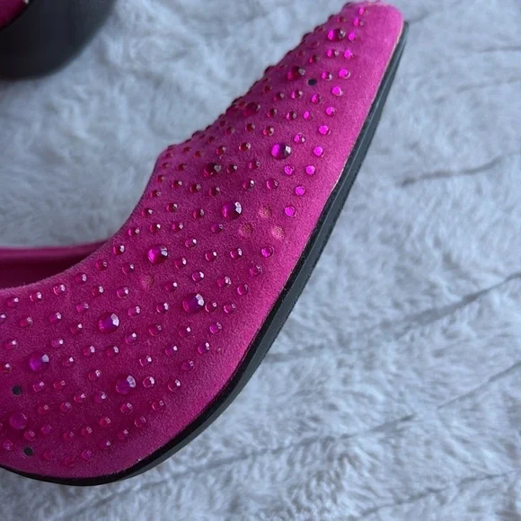 FRH Pink Rhinestone Pumps - Picture 8 of 15